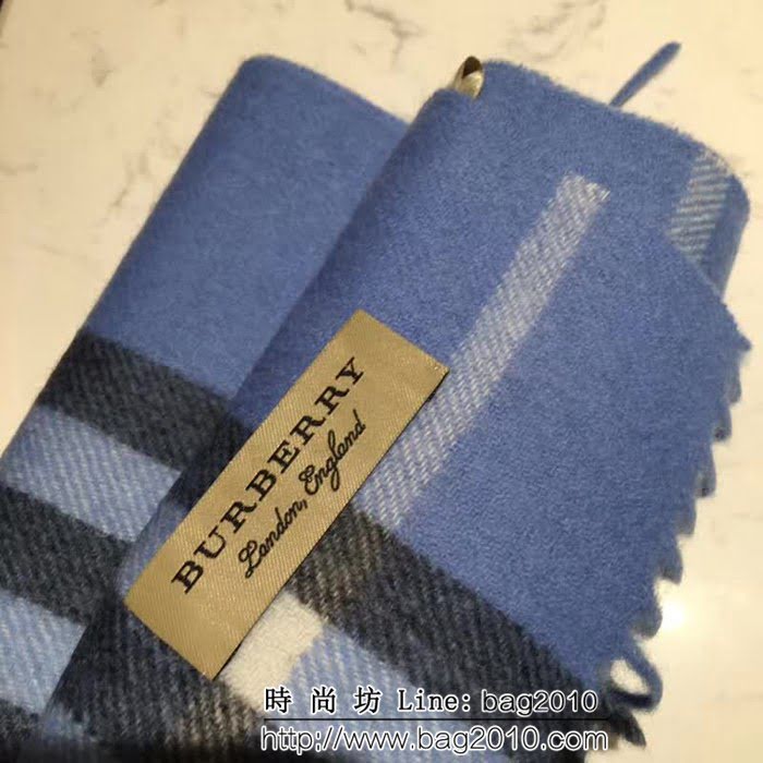 BURBERRY巴寶莉 原單正品 英倫巴格經典山羊絨圍巾 LLWJ6240